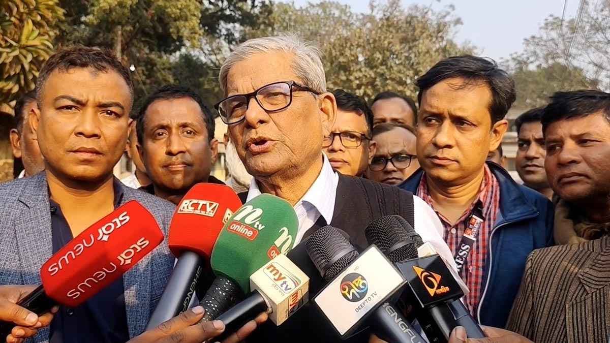 ভোট এবার এতটা উৎসবমুখর হবে তা কেউ ভাবেনি: মির্জা ফখরুল- খবরের থাম্বনেইল ফটো