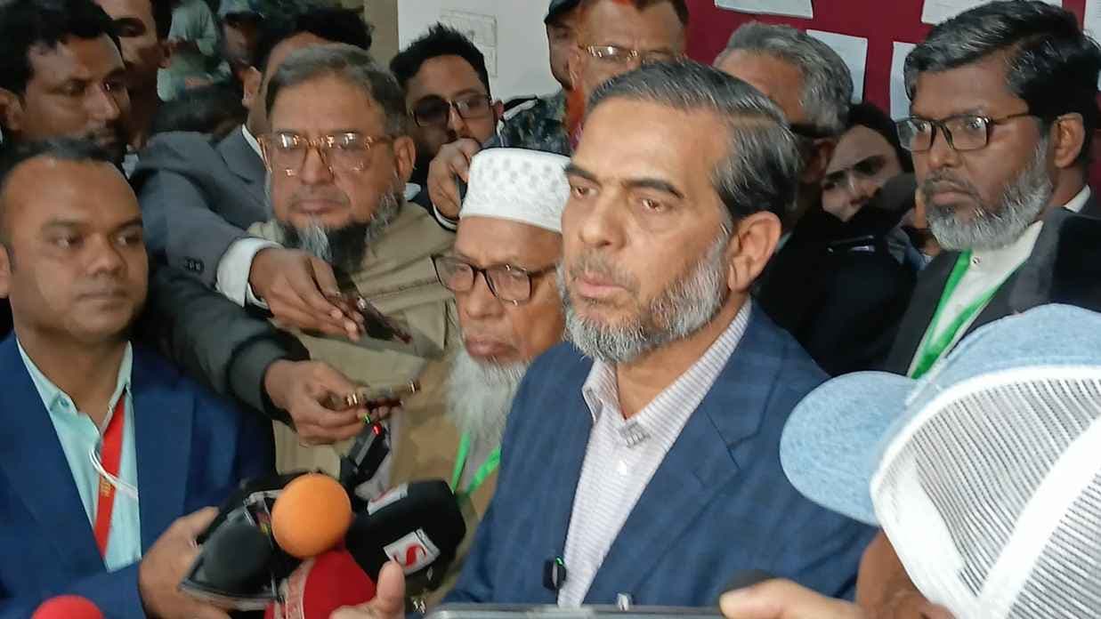 ভোটাধিকার ম্যানুপুলেশন হলে কঠোর আন্দোলনের হুঁশিয়ারি জামায়াতের- খবরের থাম্বনেইল ফটো