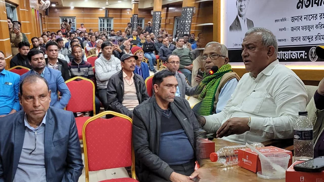 জামায়াত ক্ষমতায় আসলে আপনারা এদেশে শান্তিতে থাকতে পারবেন না: এম নাসের রহমান- খবরের থাম্বনেইল ফটো